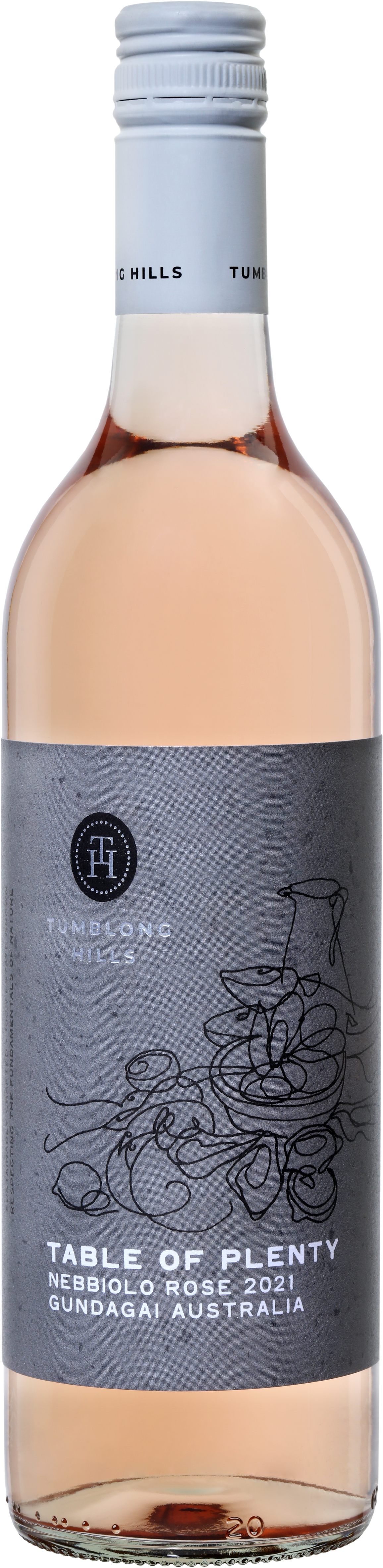 Tumblong Hills Table of Plenty Gundagai Nebbiolo Rosé 2021 Gundagai